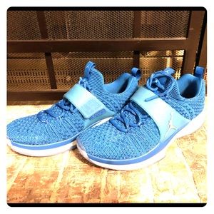 Air Jordan Trainer 2 FlyknitMilitary Blue/Platinum